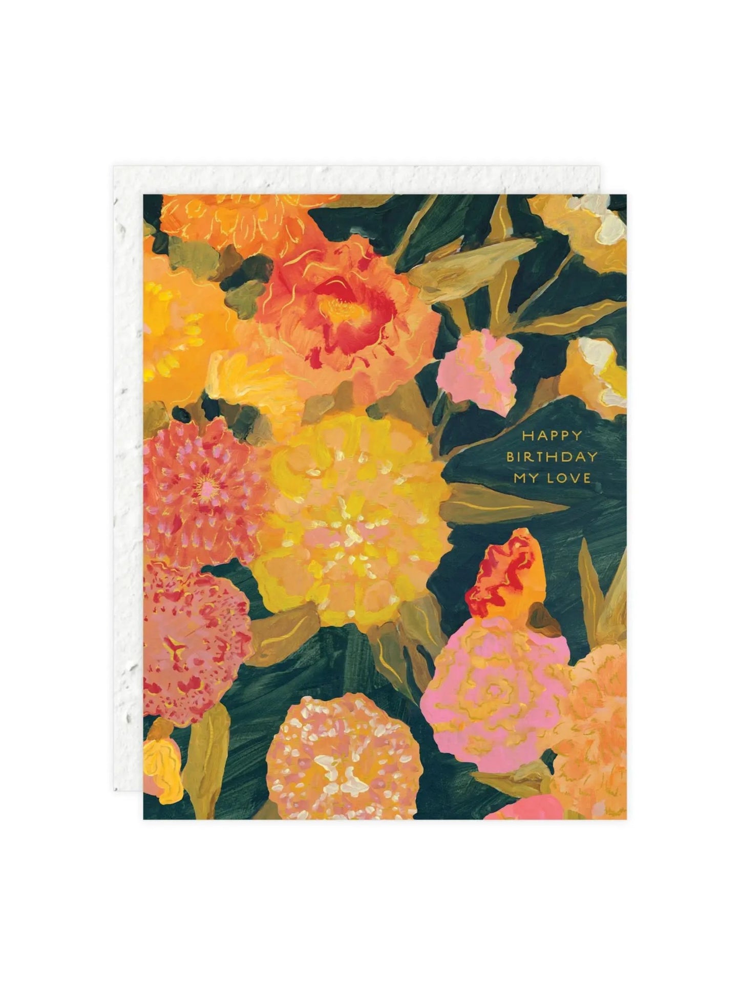 Marigolds - Birthday Card