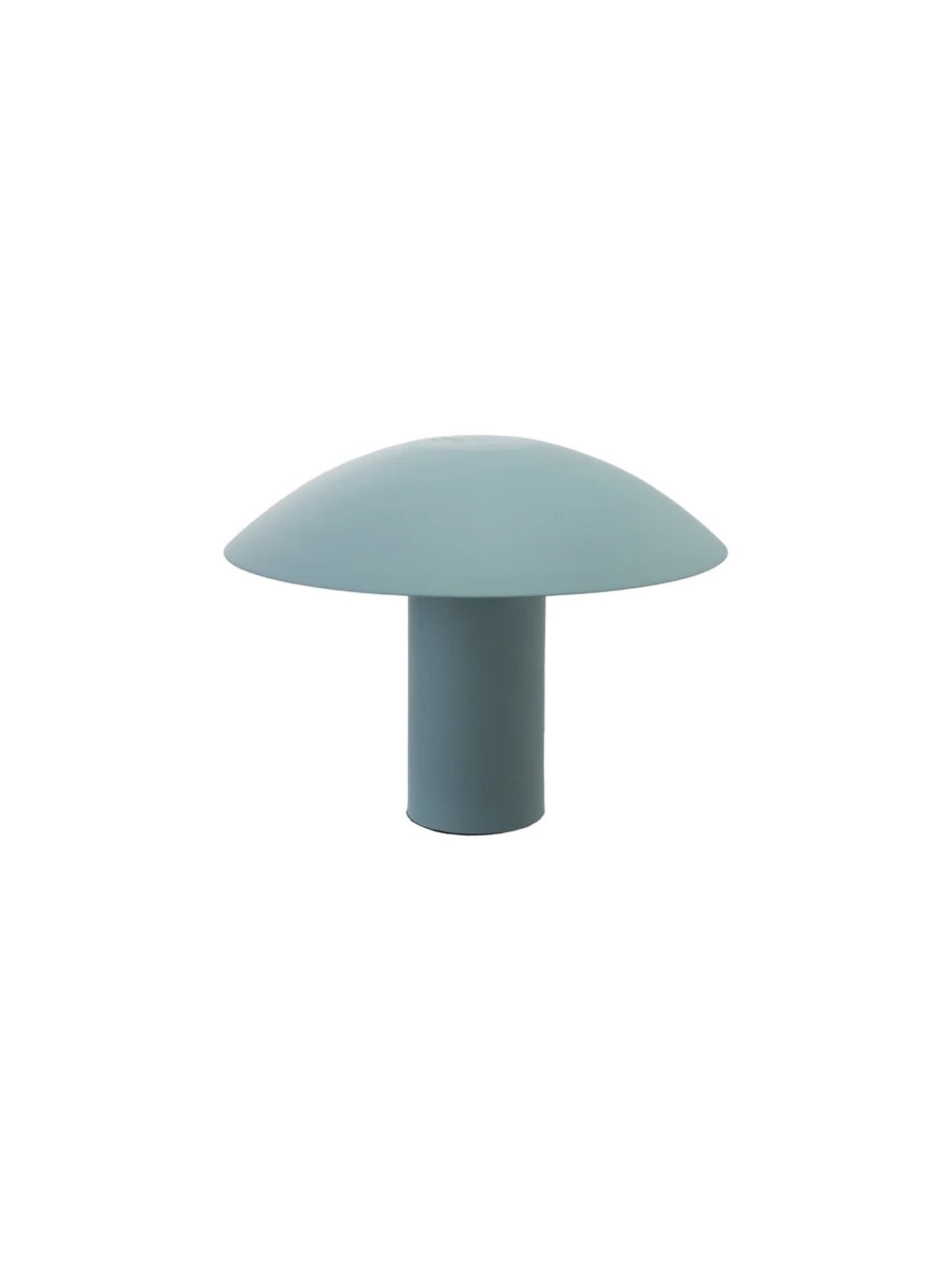 Blue Metal Table Lamp with Inline Switch - Pick Up Only
