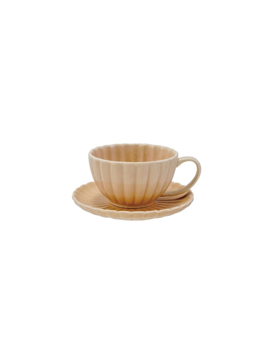 Stoneware Ribbed Mug - Mug Only