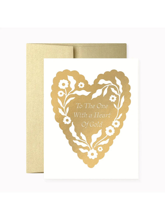 Heart Of Gold Card