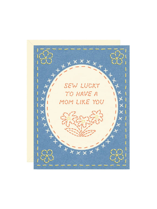 Sew Lucky Mother’s Day Card