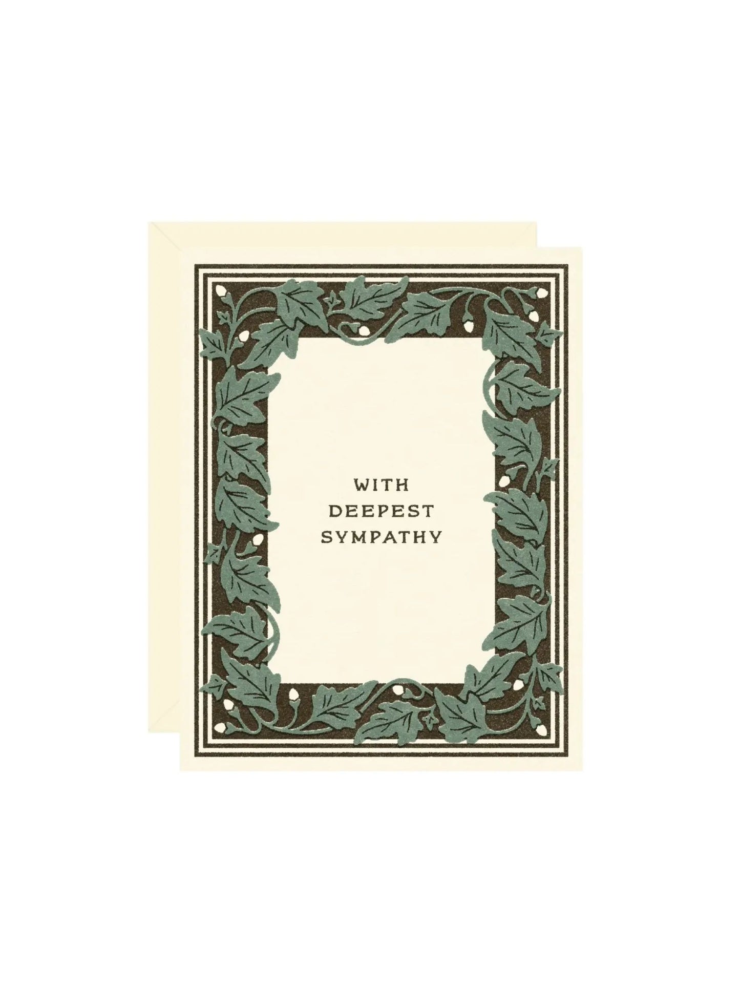 With Deepest Sympathy Card