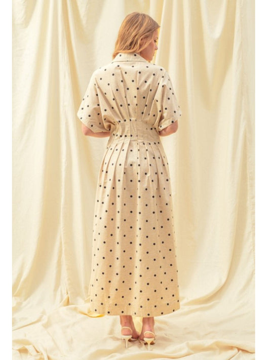 The Ivy Polka Dot Dress