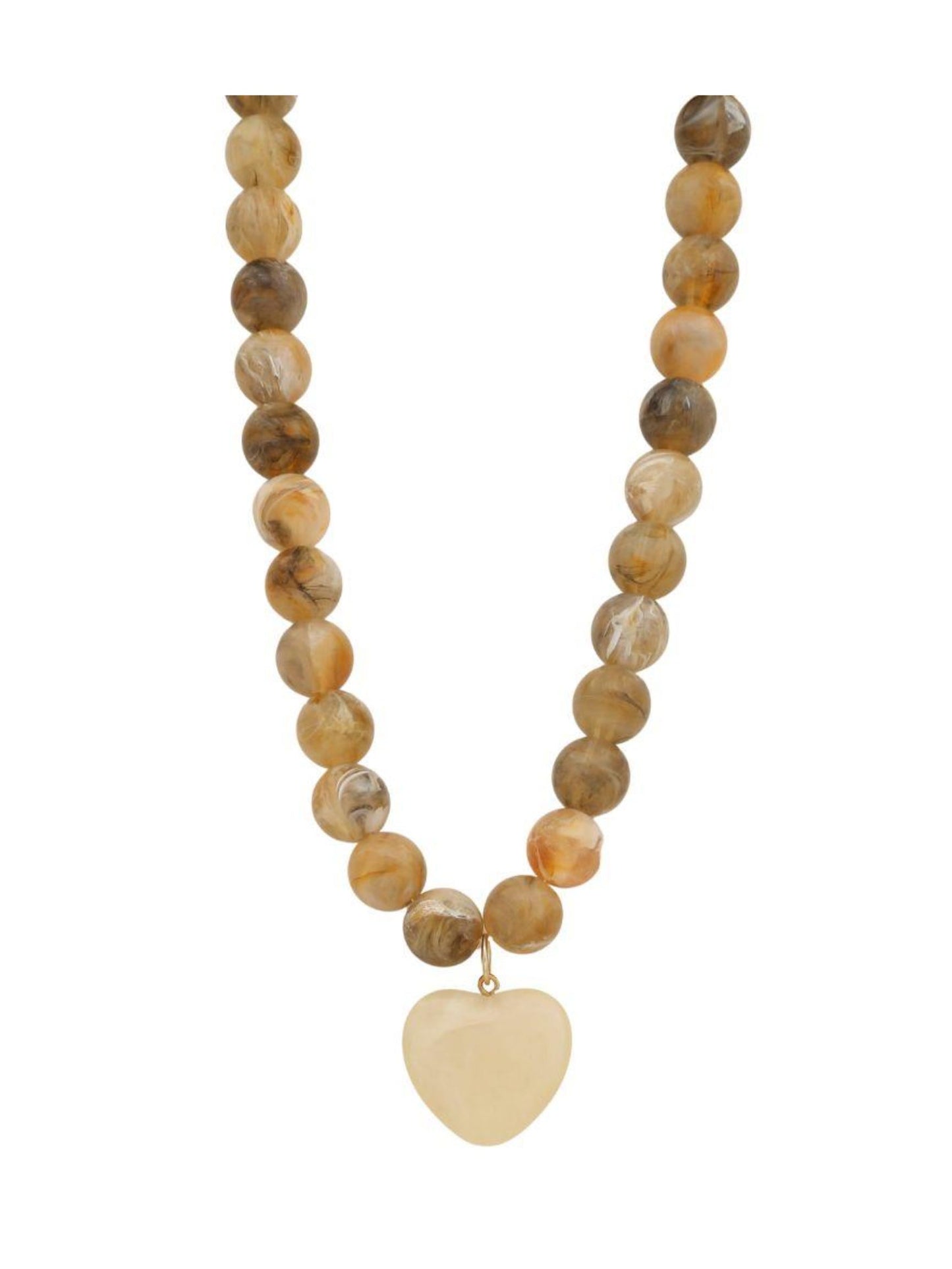 Puffy Beaded Necklace