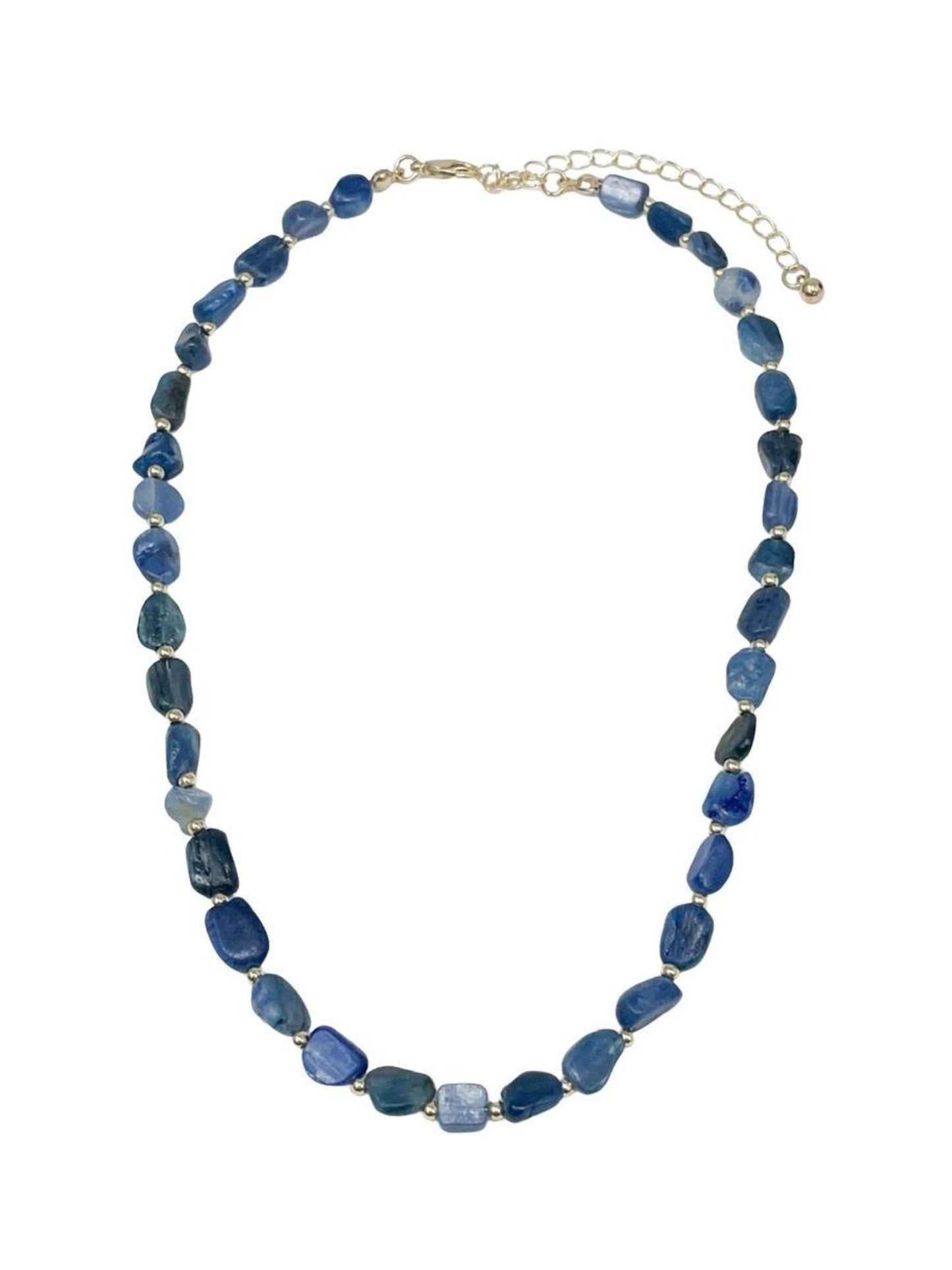 Blue Natural Stone Necklace