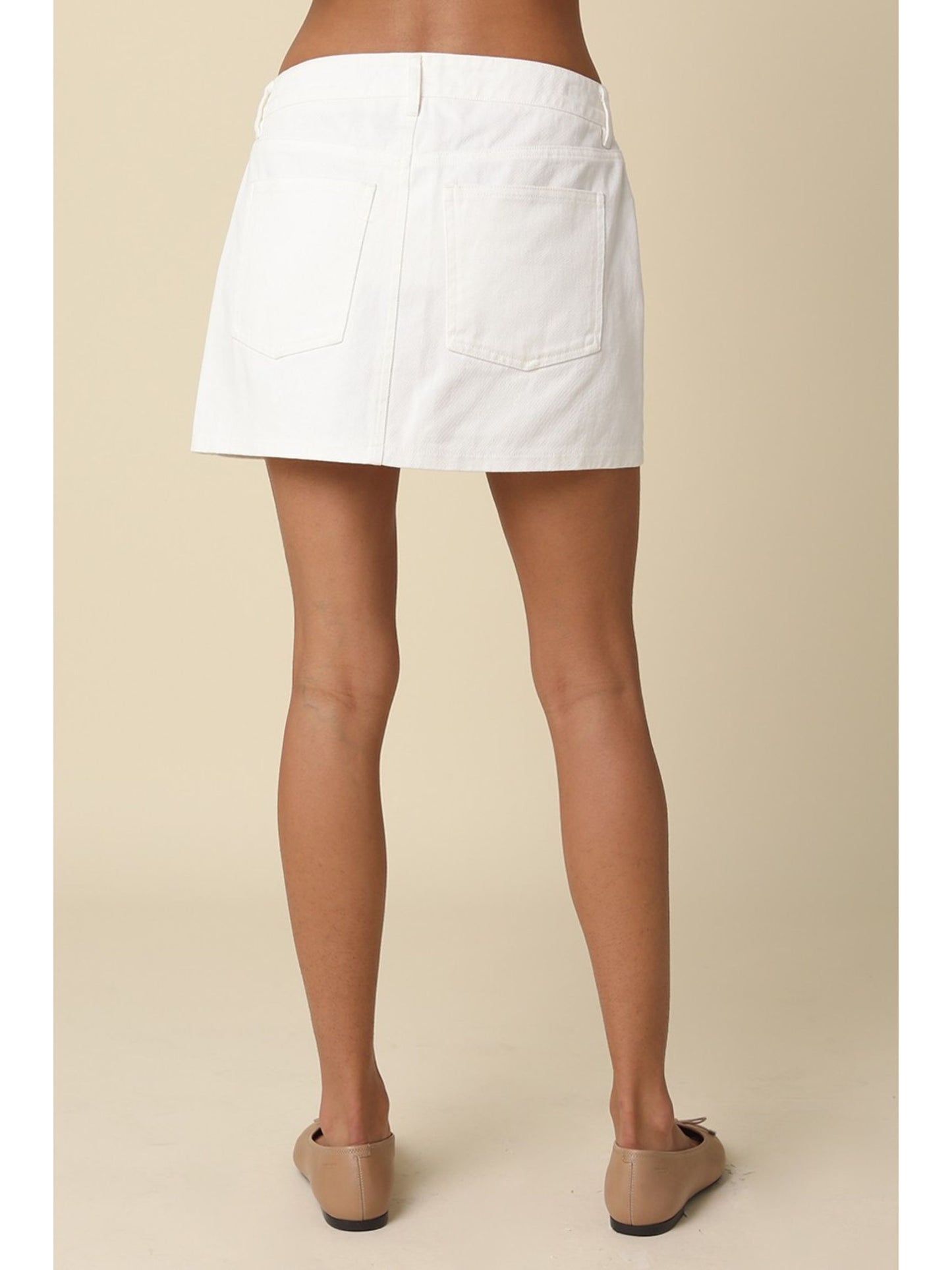 Ella Cotton Mini Skirt