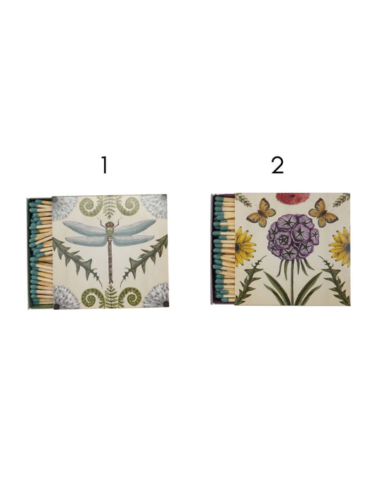 Safety Matches w/ Animals & Botanicals