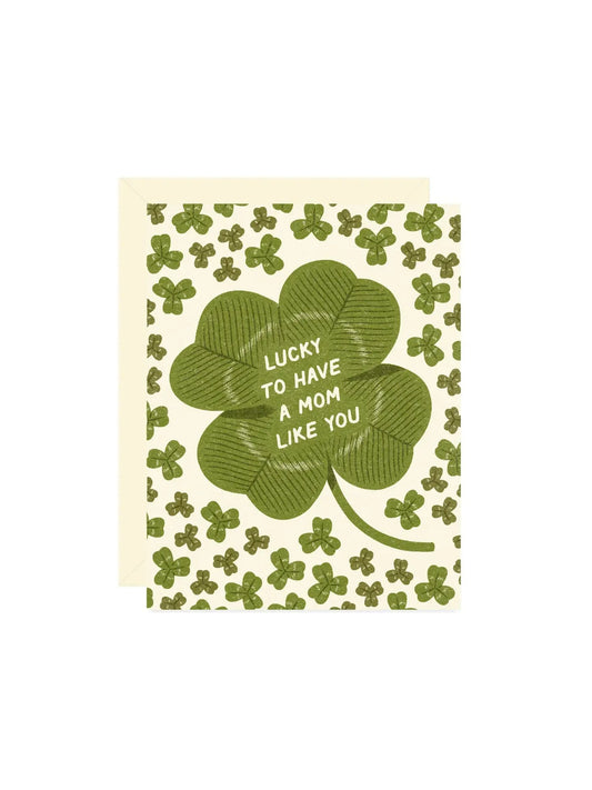 Lucky Clover Mother's Day Card