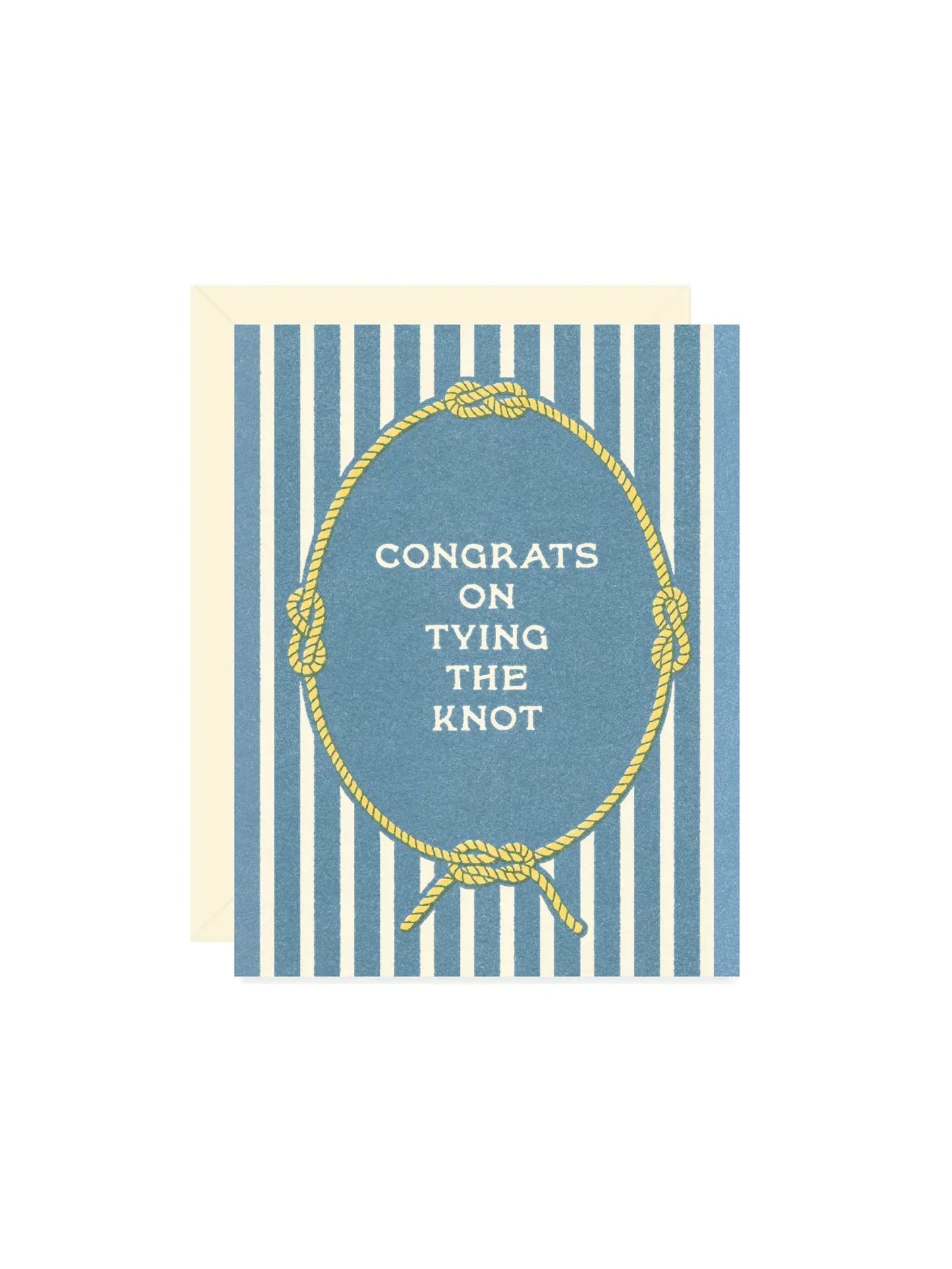Tying the knot Wedding Card