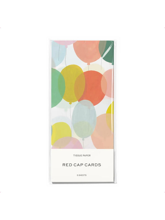 Birthday Balloons Tissue Paper