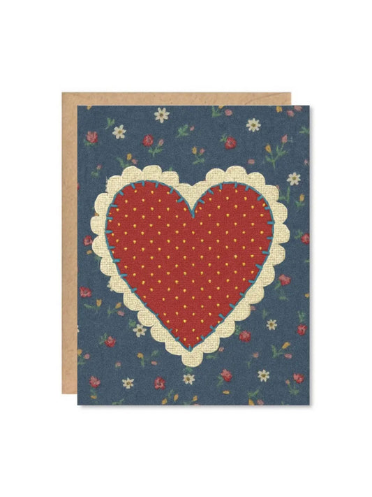 Heart Doily Card