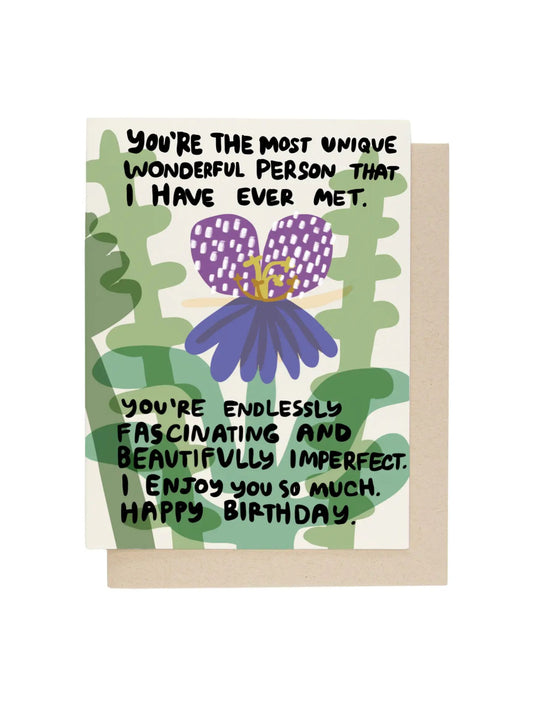 I Enjoy You Card