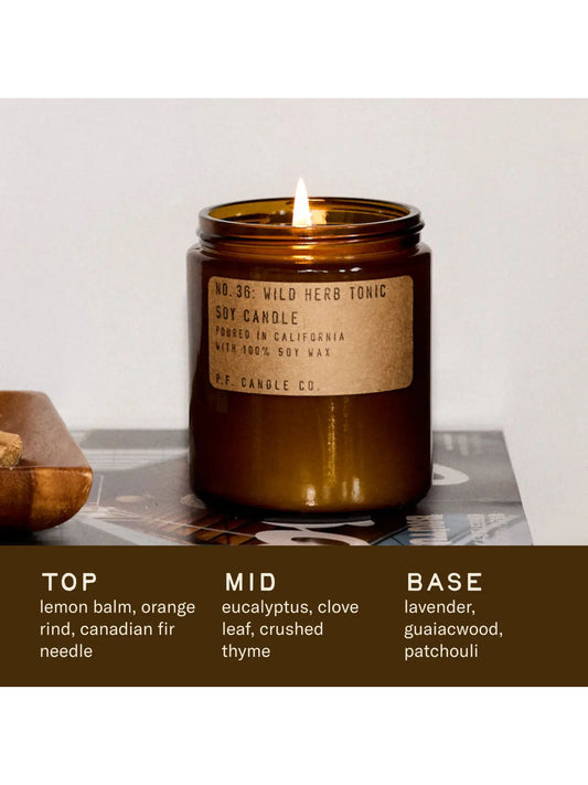 Wild Herb Tonic - 7.2 oz Standard Soy Candle