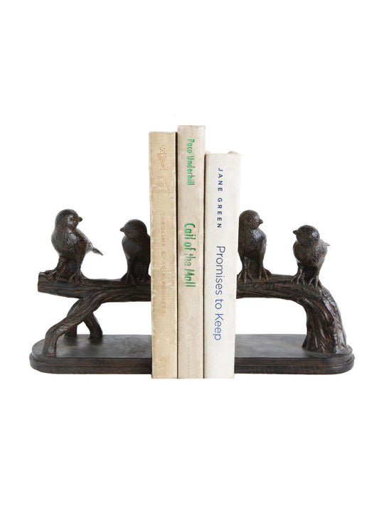 Birds on a Branch Bookends