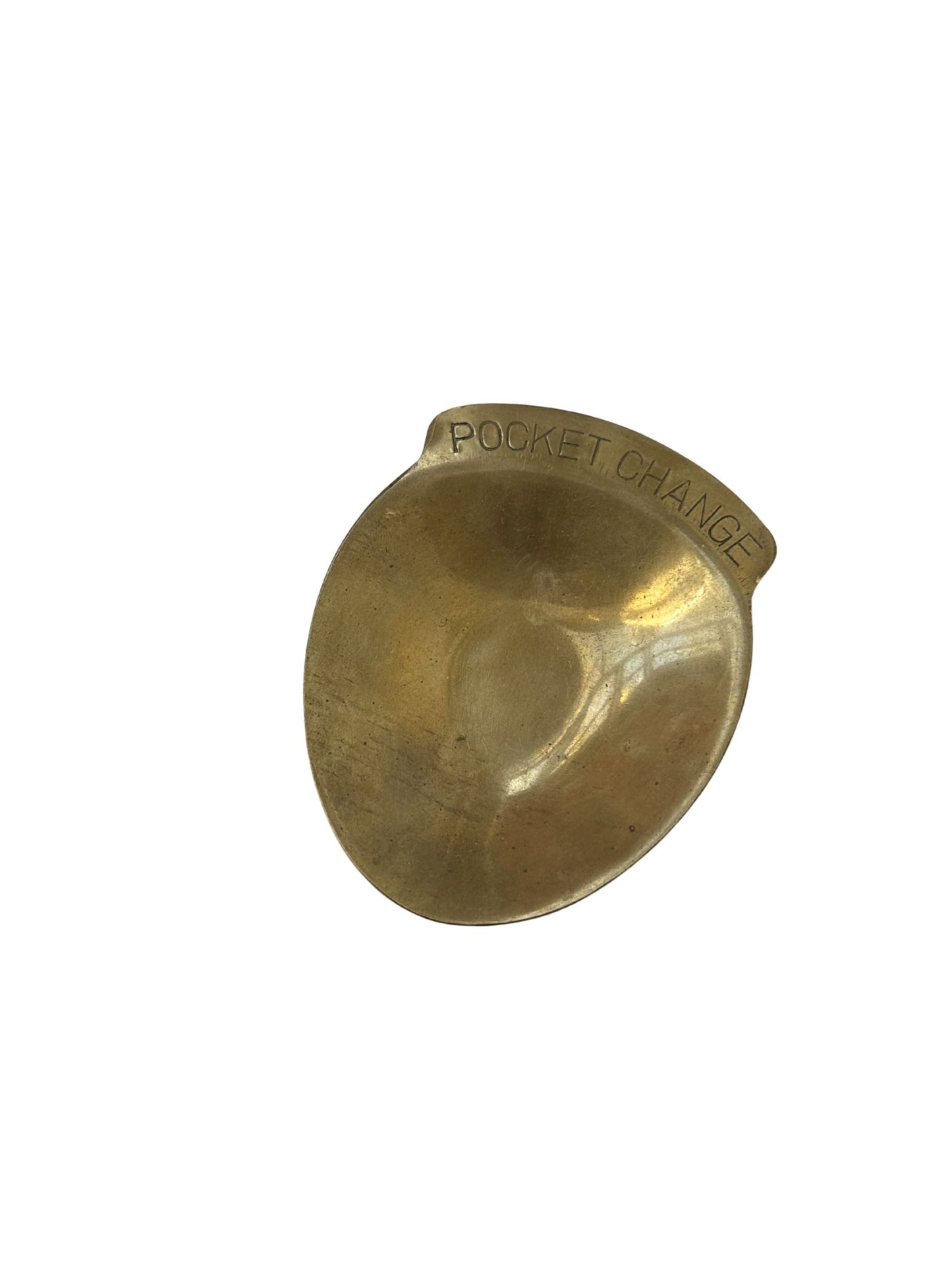 Vintage Pocket Change Brass Tray