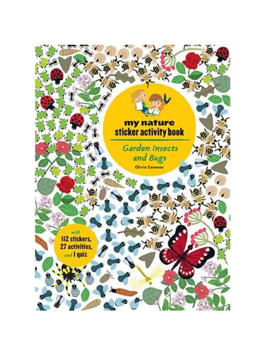 Garden Insects & Bugs: Sticker Activity Book