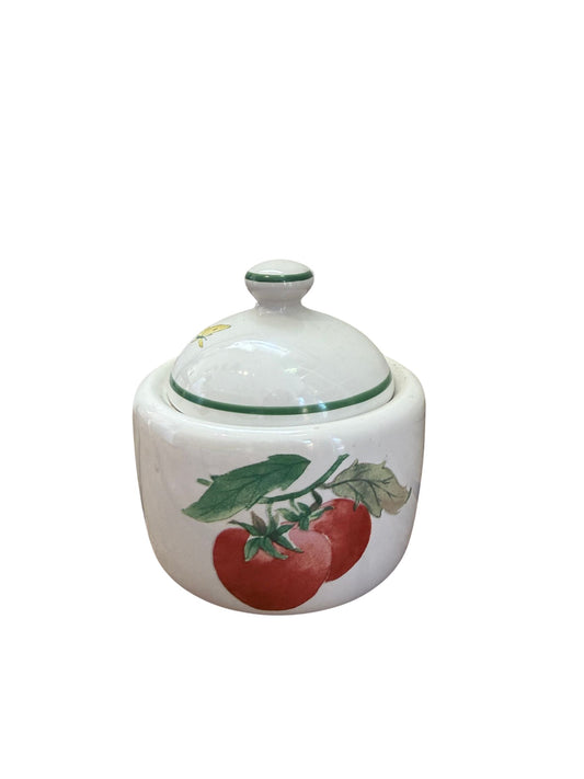Vintage Pfaltzgraff Garden Breeze Canister