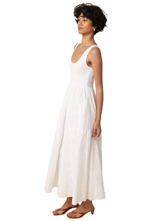 Bailee Sleeveless Maxi Cotton Dress