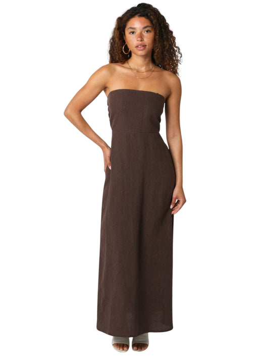 Italian Linen Maxi Dress