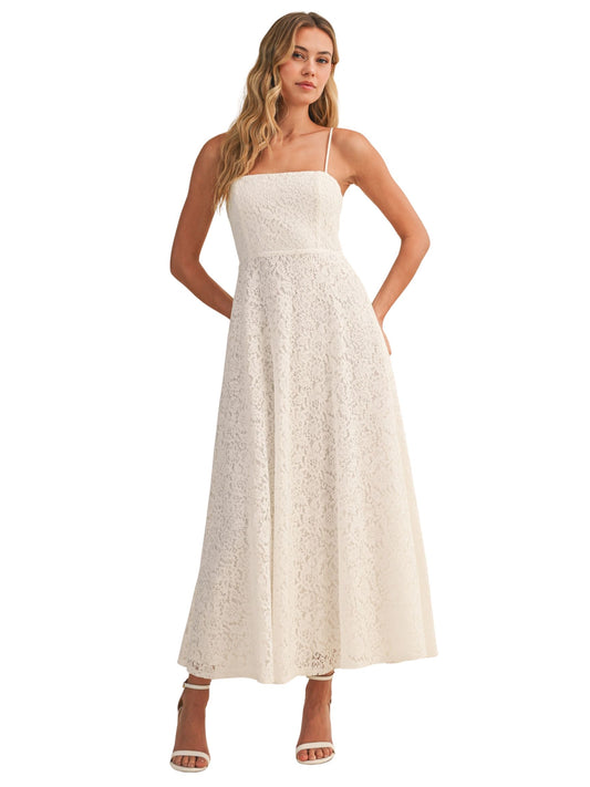 The Eva Lace Midi Dress