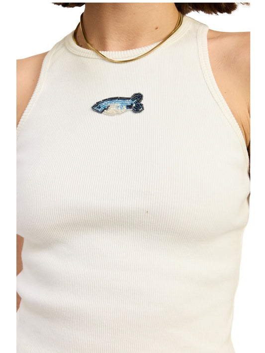 Beaded Fish Tank Top