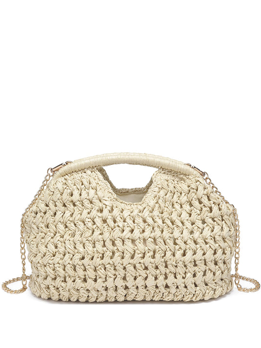 Woven Abigail Crossbody Bag