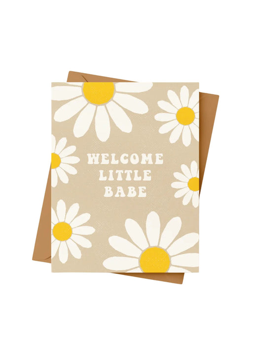 Welcome Little Babe Card