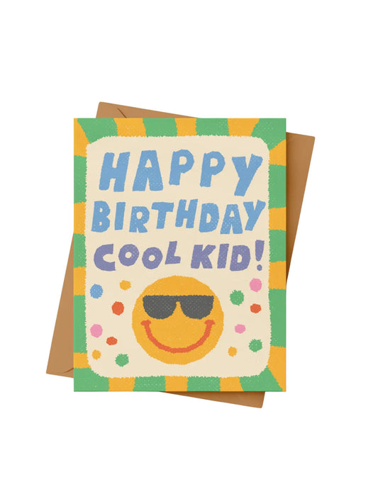 Cool Kid Birthday Card
