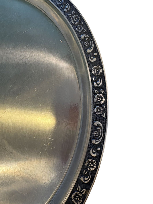 Vintage Oneida Custom Stainless Steel Serving Tray