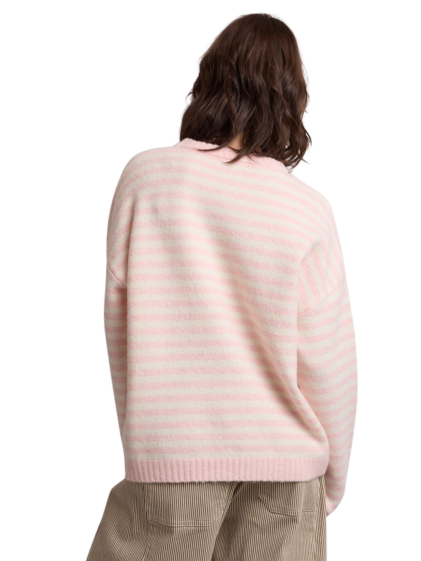 Brushed Stripe Sweater