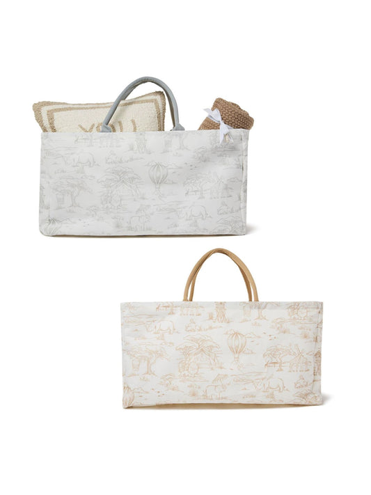 Sweet Safari Toile Tote