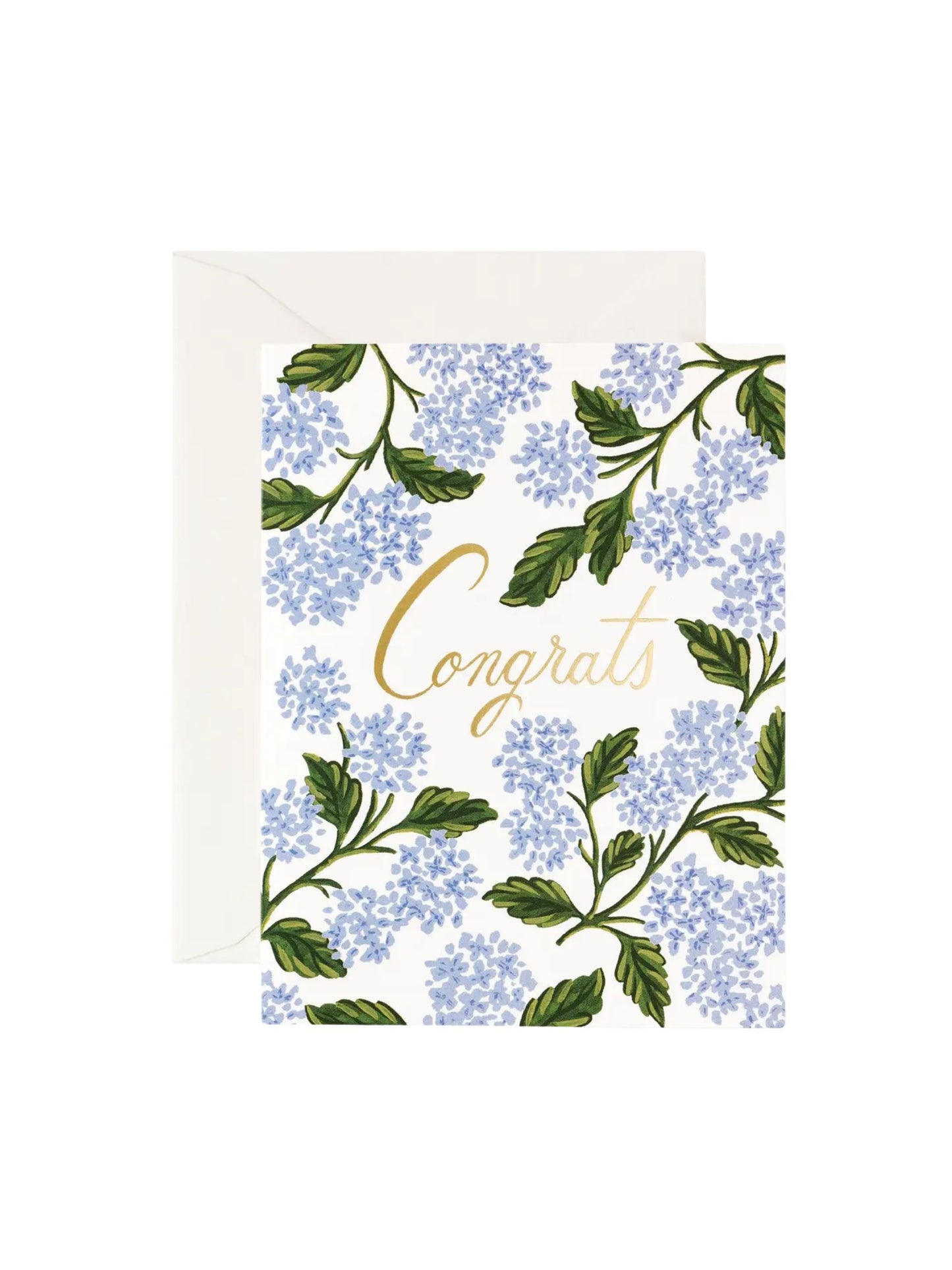 Hydrangea Congrats Card