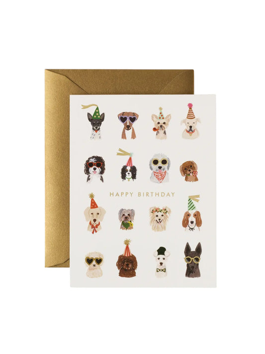 Party Pups Birthday Card