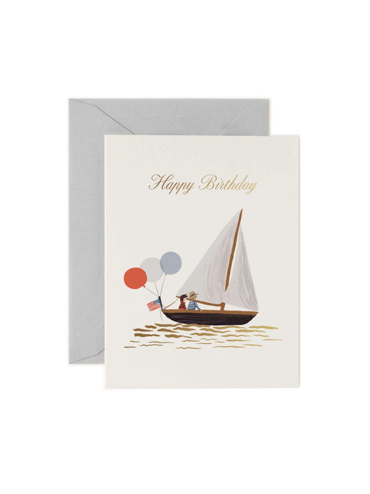 Sailboat Birthday Card