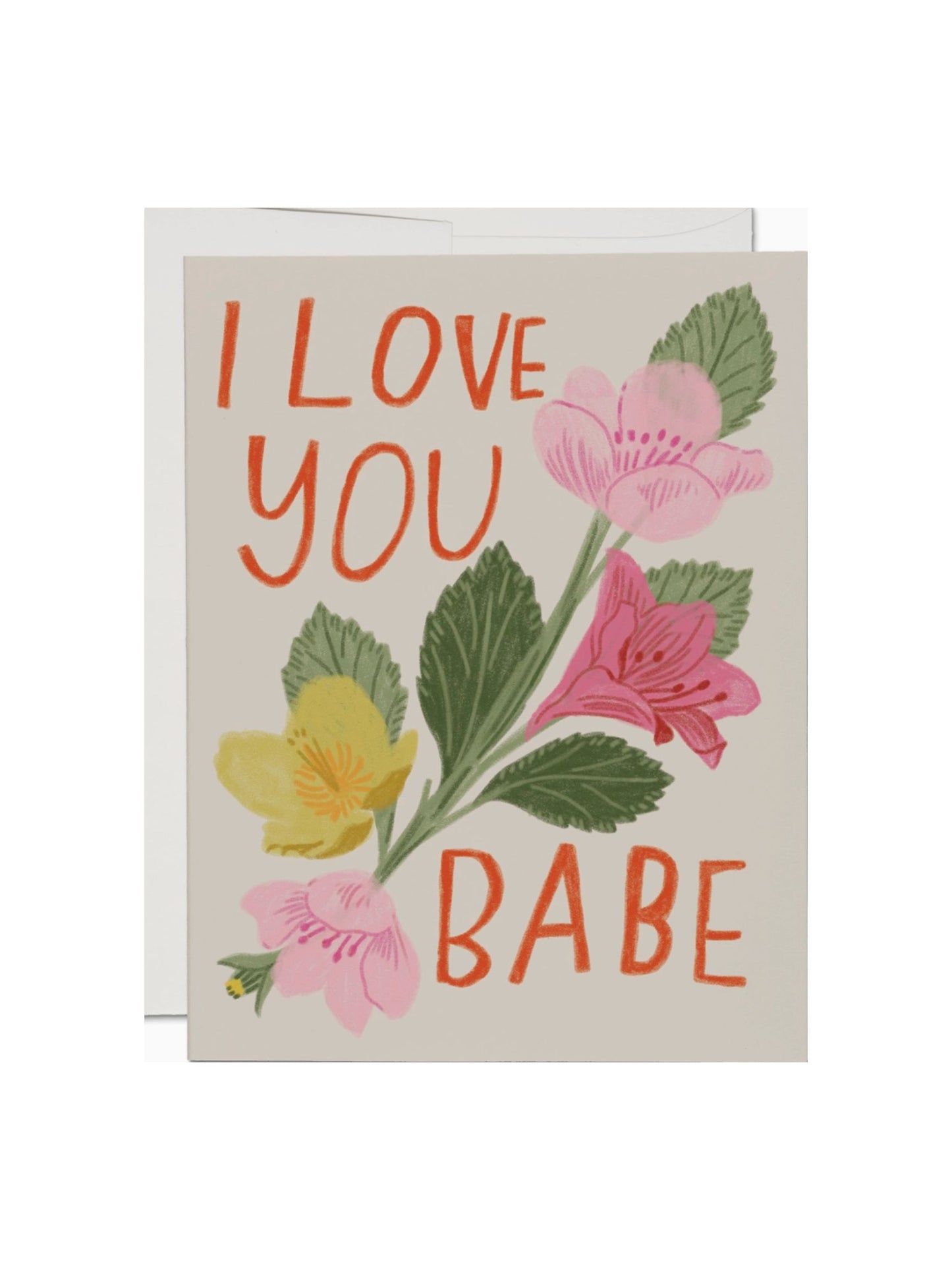 Love You Babe Card