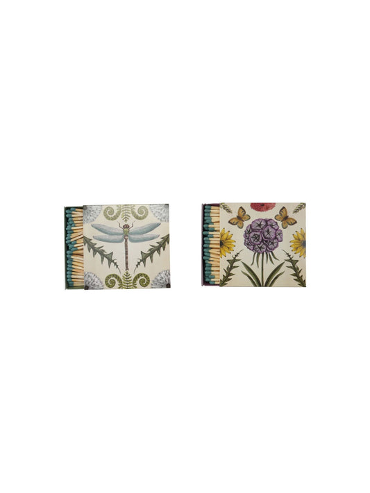 Safety Matches w/ Animals & Botanicals