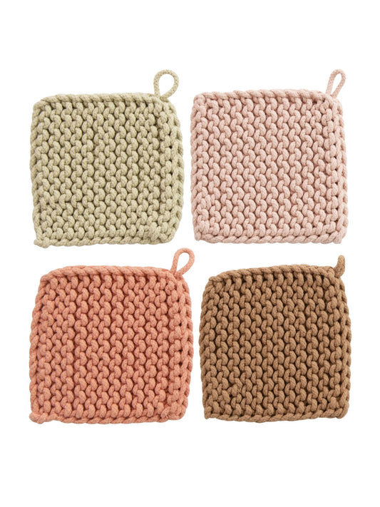 Cotton Crocheted Potholder