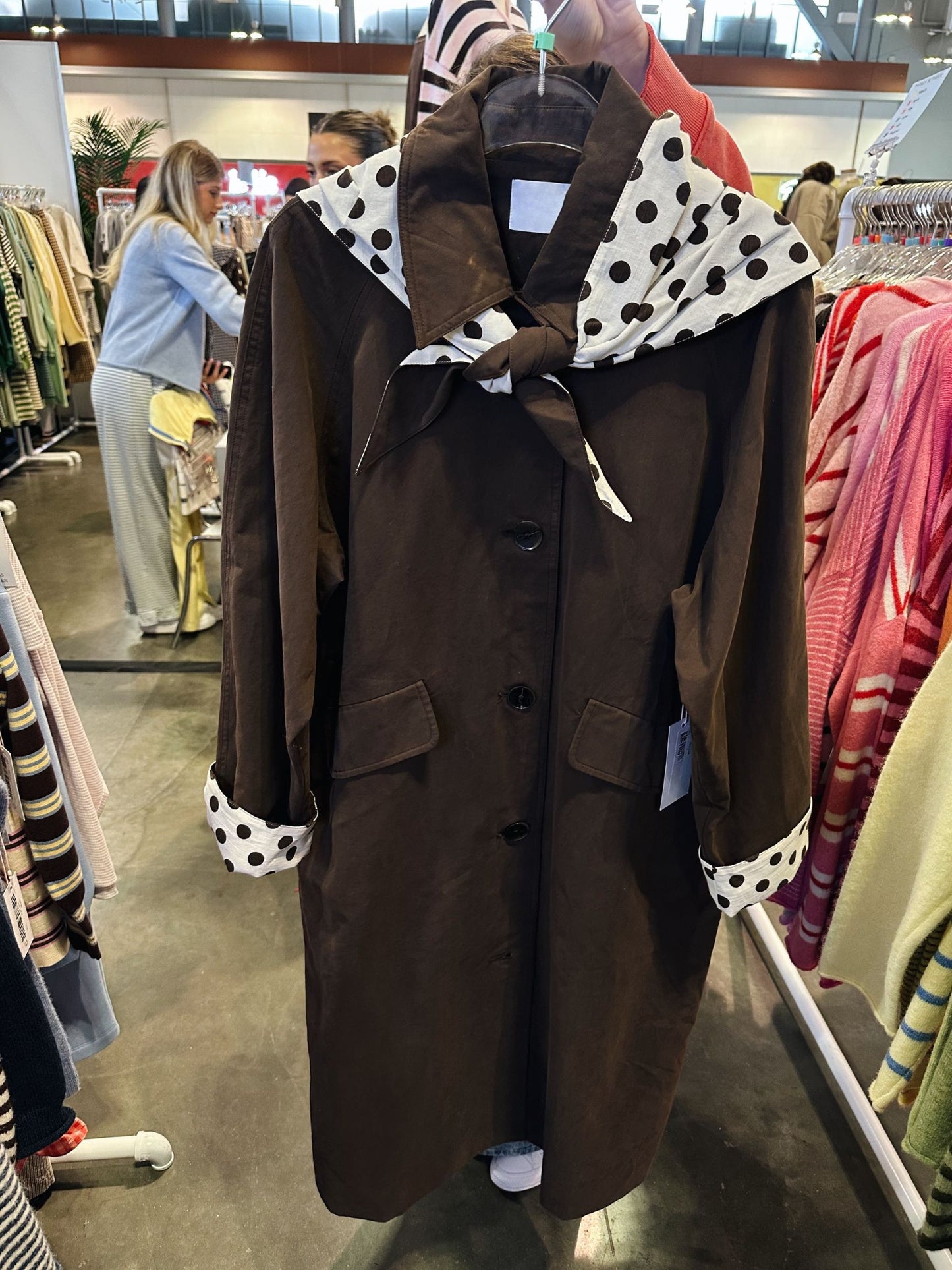 Polka Dots in Paris Coat