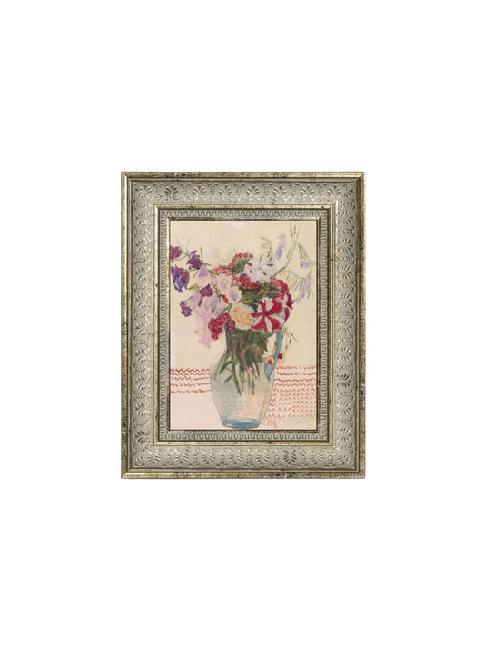 Fleurs Dans Un Vase Framed Picture - 5x7