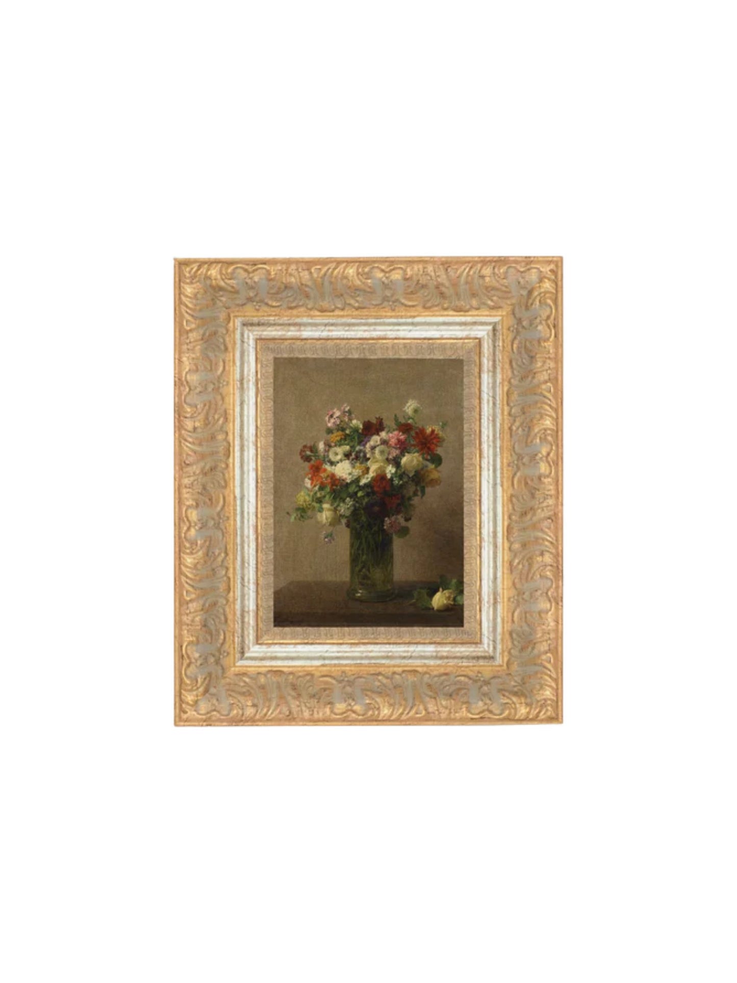 Flowers from Normandy Framed Picture