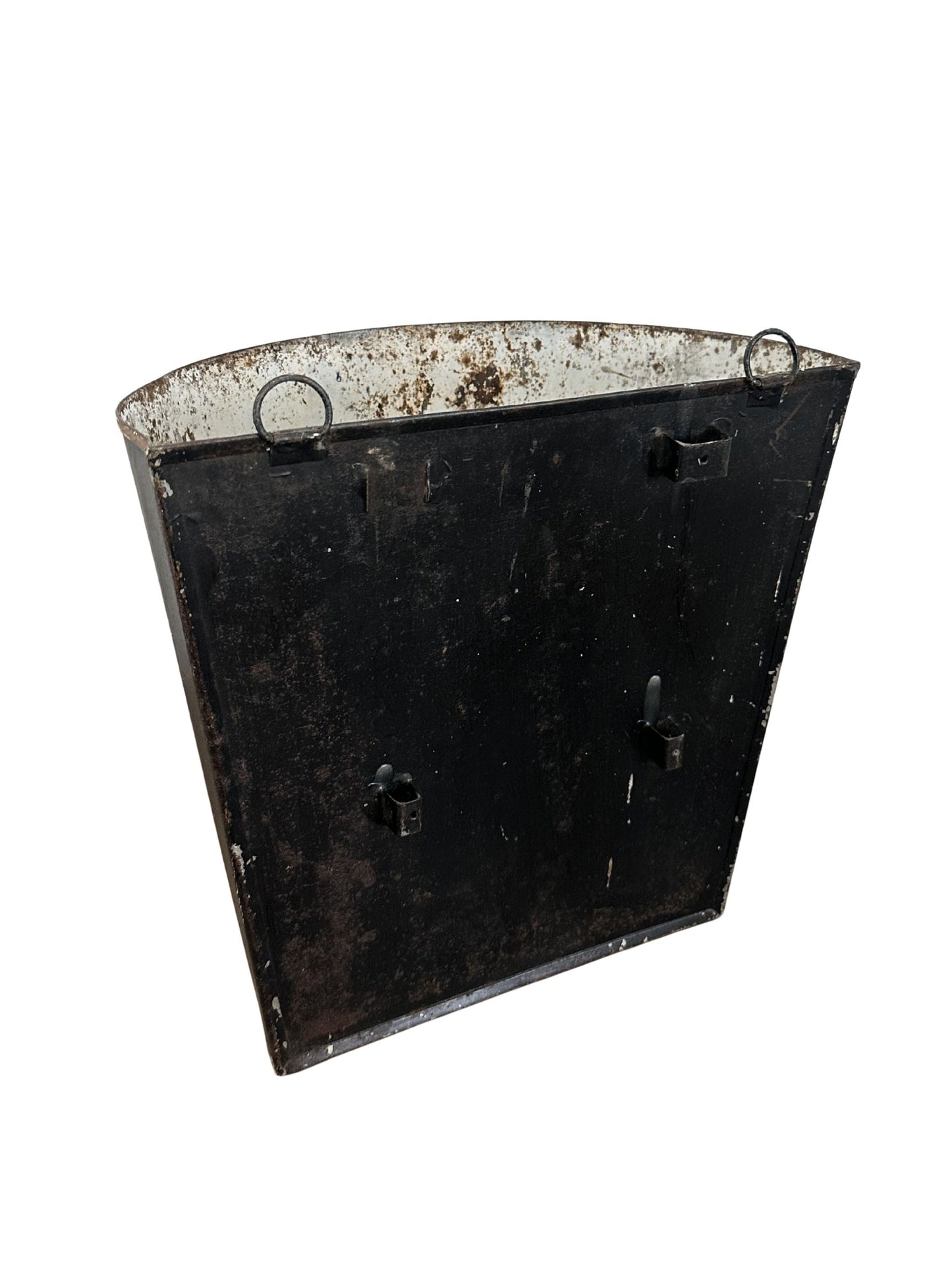 Vintage Metal Wall Pocket w/ Bird Detailing - Pick Up Only
