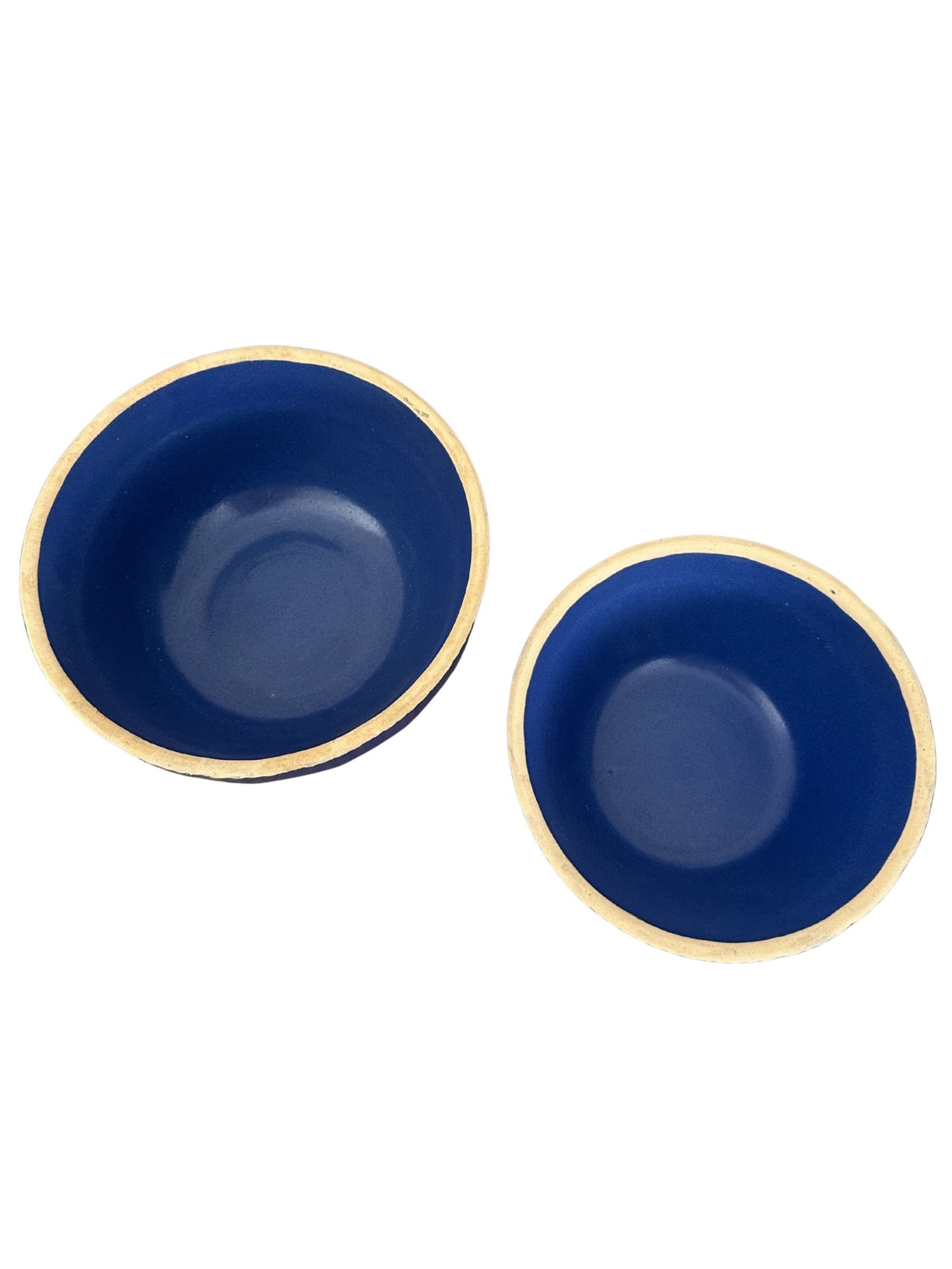 Vintage Blue Stacking Bowls