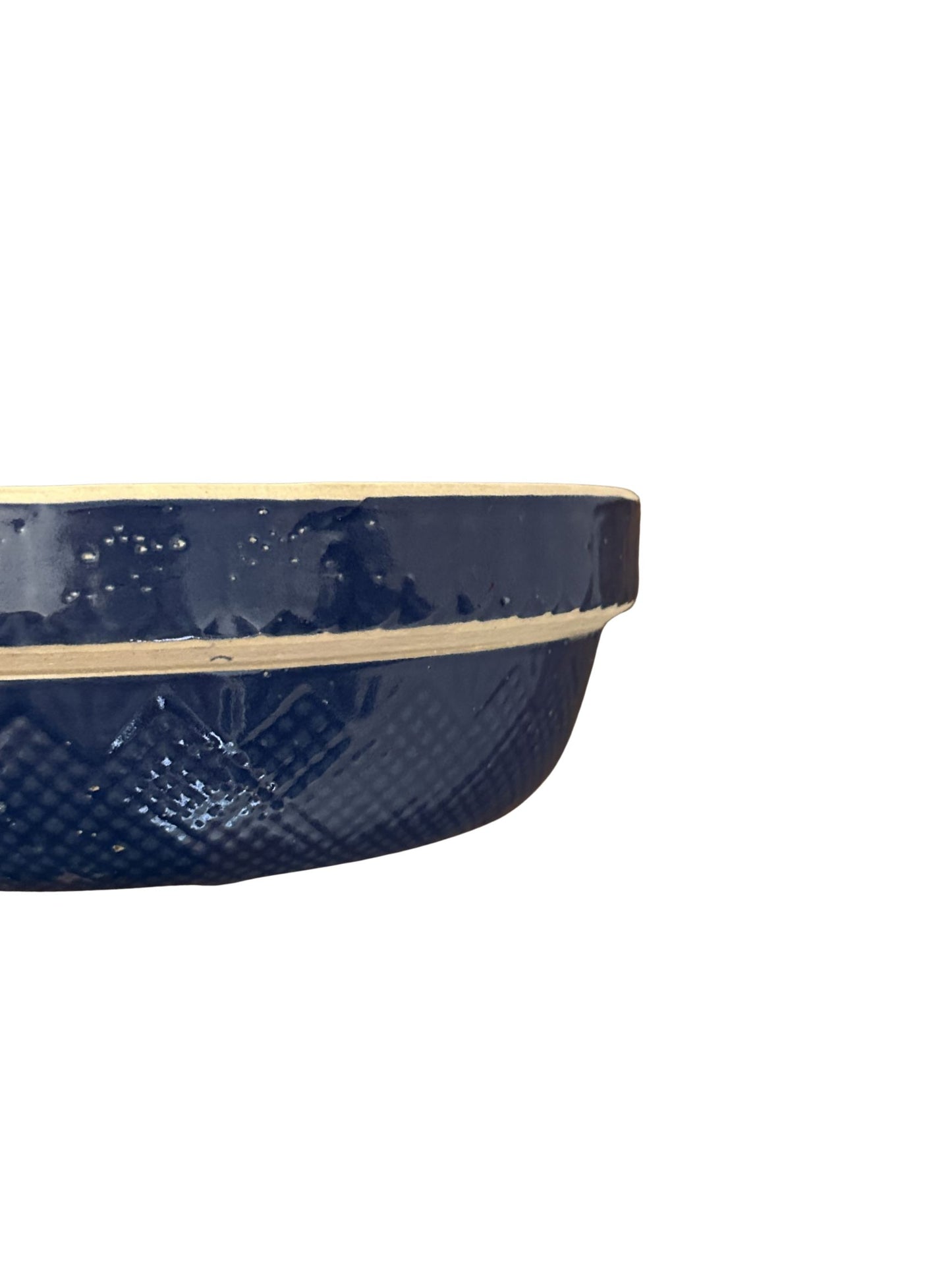 Vintage Blue Roseville Pottery Bowl