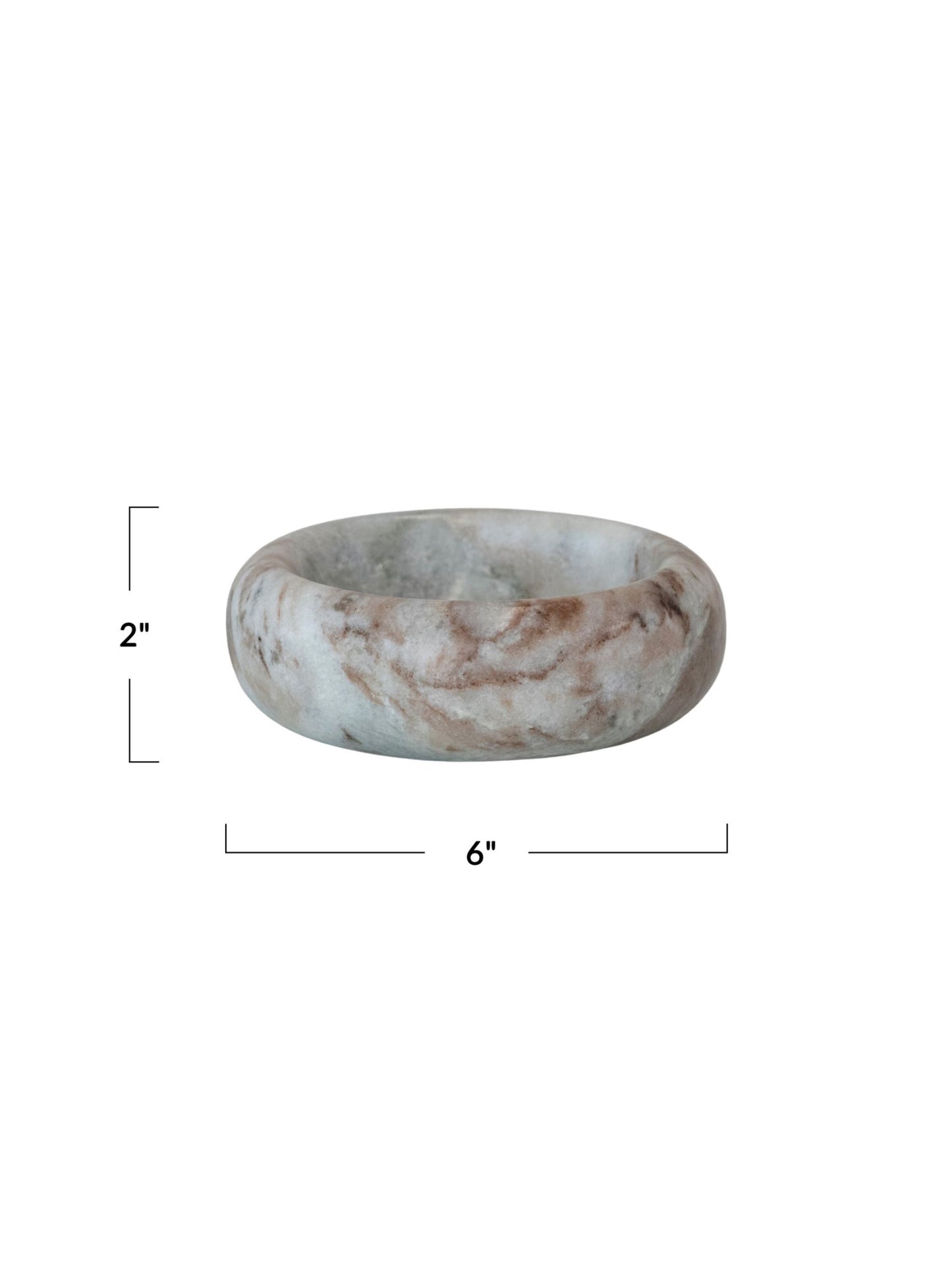 Torrent Marble Dish - Pick Up Only