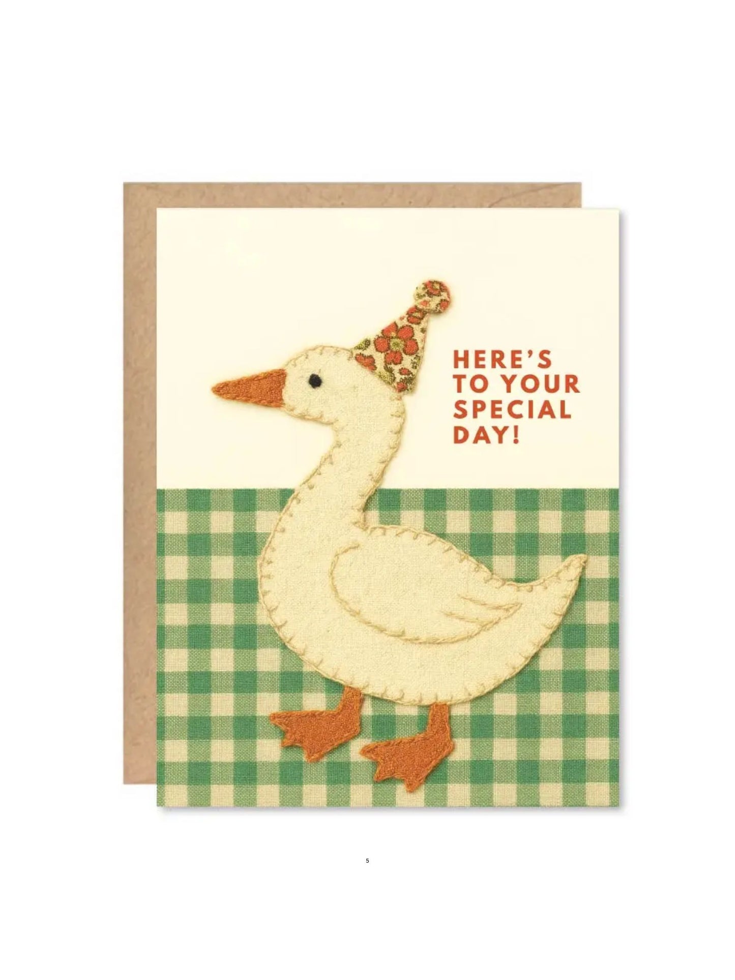 Special Day Duck Card