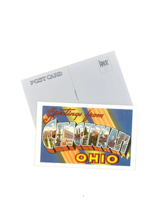 Postcard - Greetings from Cincinnati