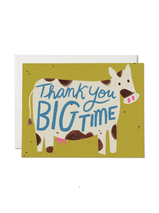 Big Time greeting card