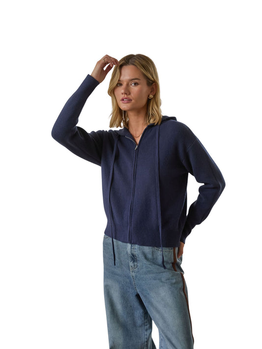 Essential Zip Up Cardigan