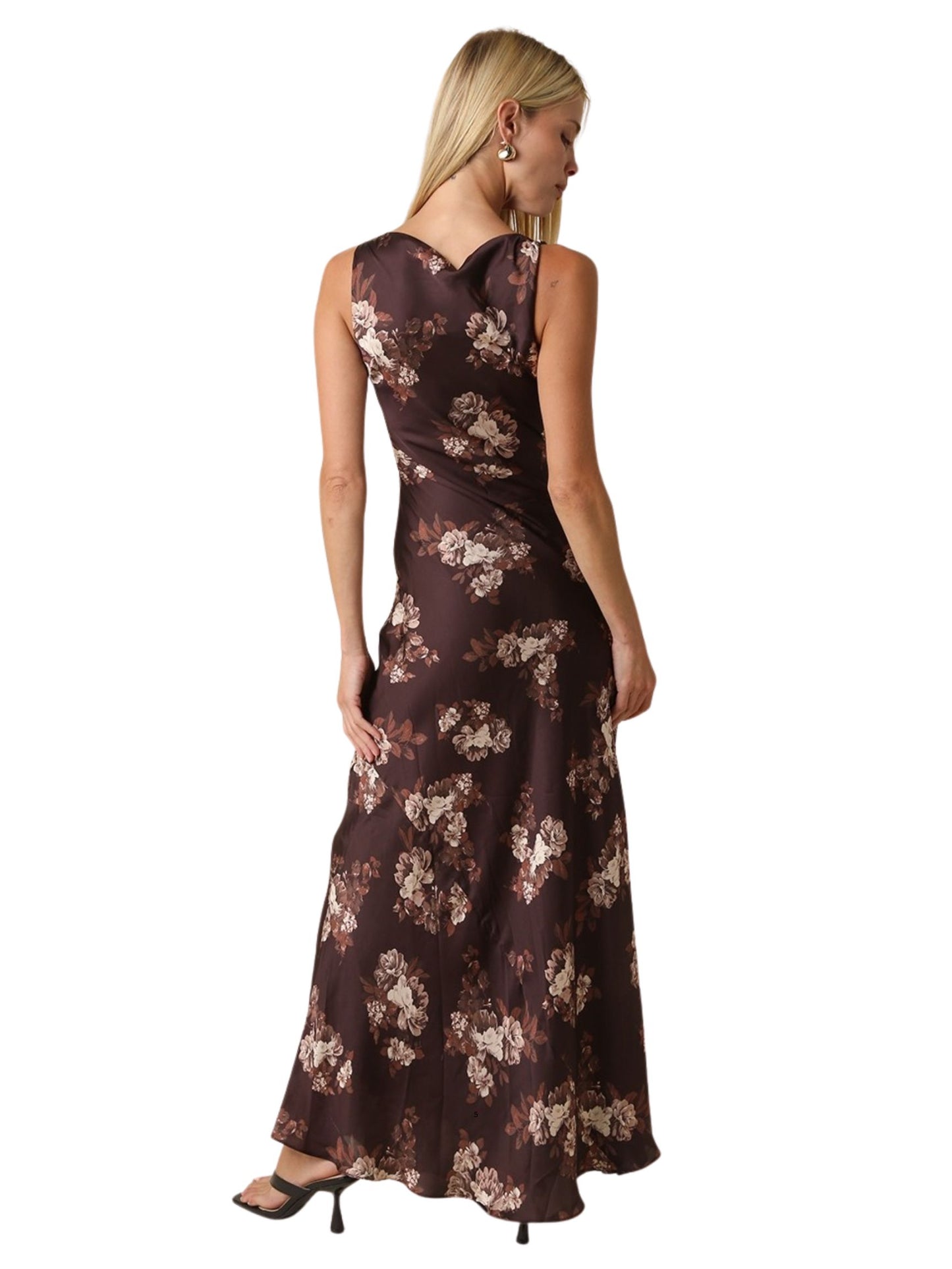 Rayna Floral Sleeveless Maxi Dress