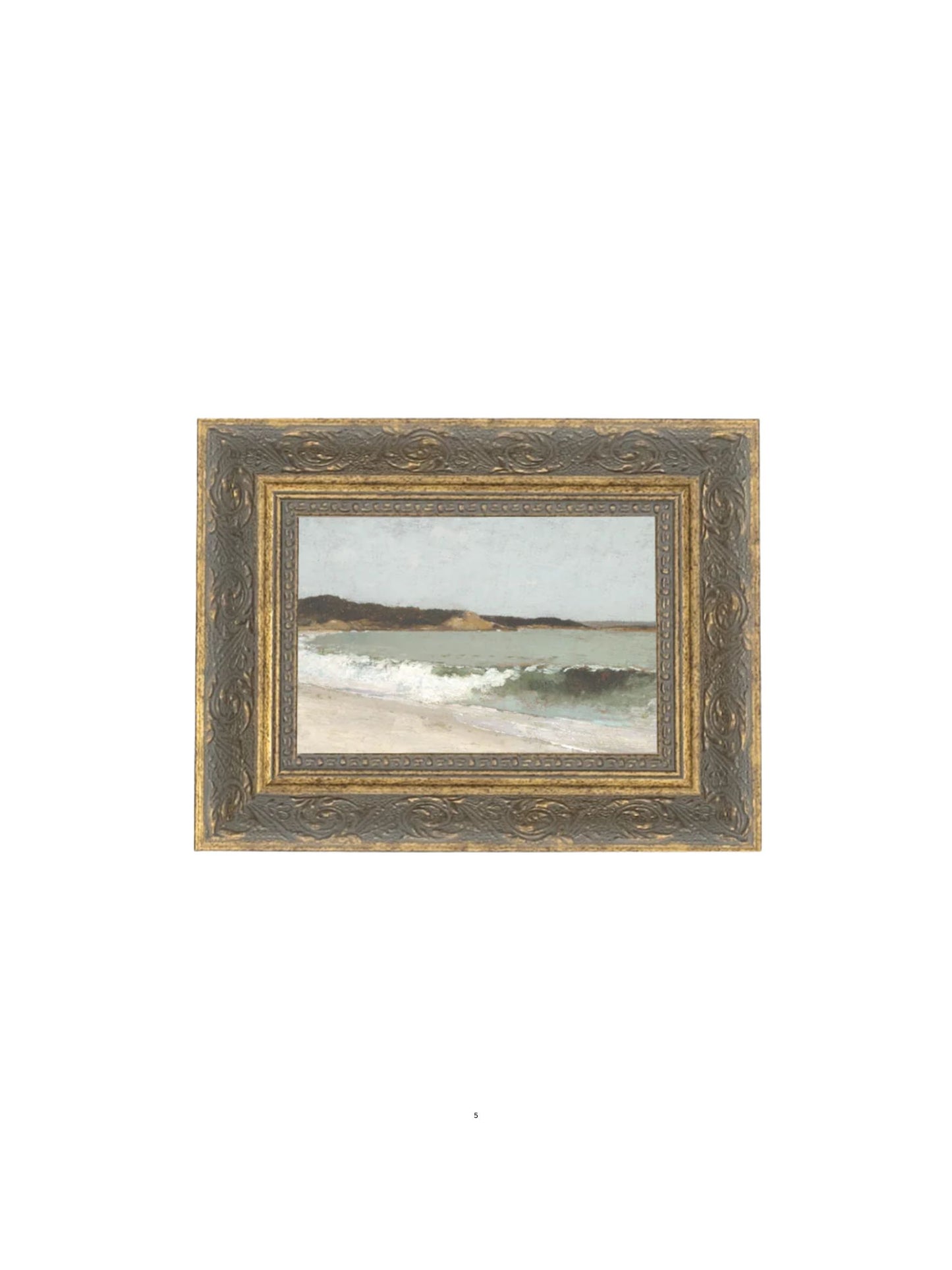 Beach Landscape Framed Picture